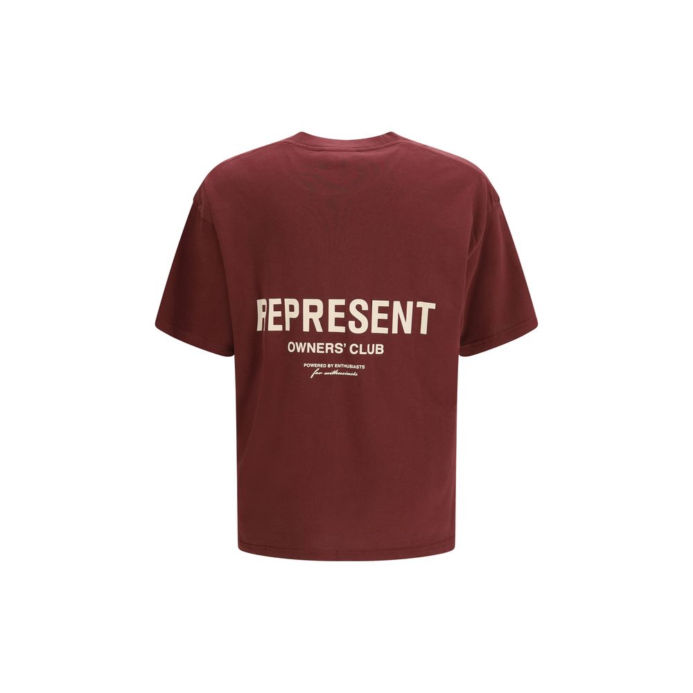 Represent Bordeaux Cotton Men's T-Shirt