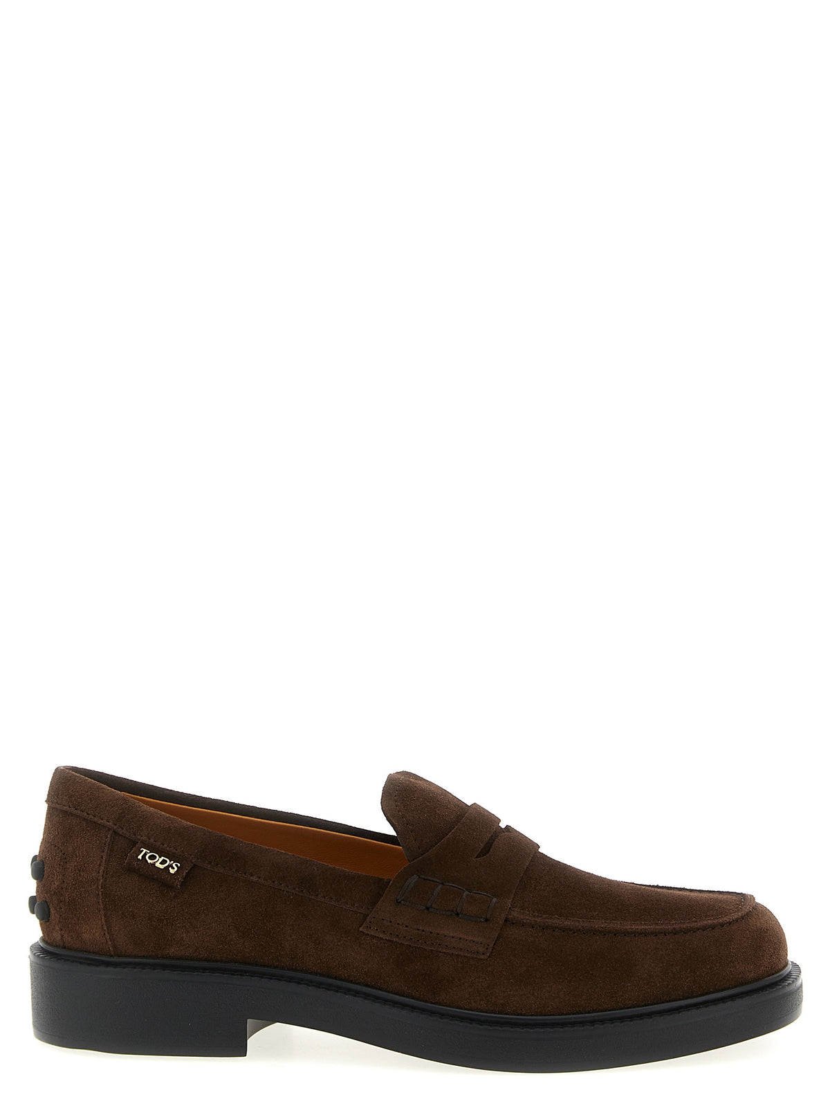 Tod's Brown Calfskin Slip-On Women's Loafers