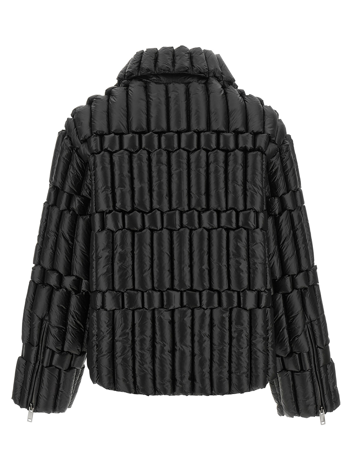 RAXXY Black Nylon Biker Women's Jacket