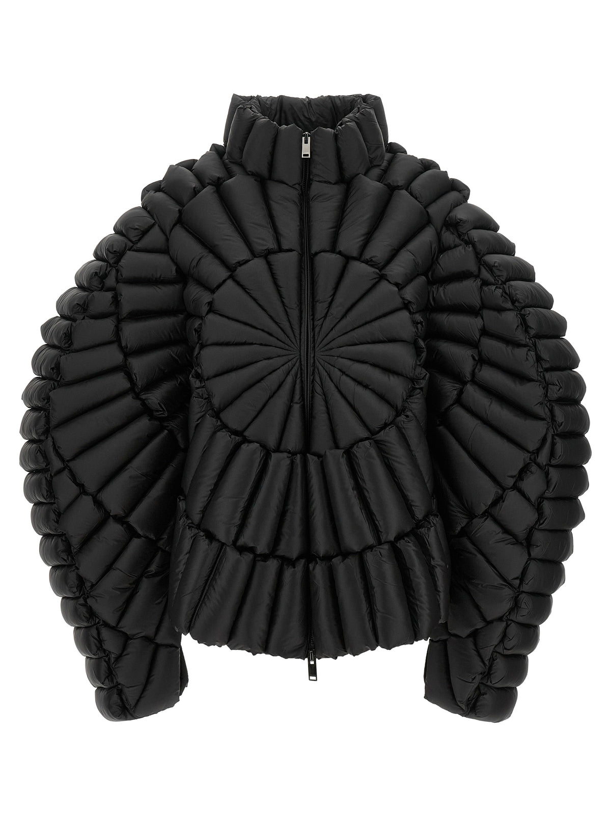 RAXXY Black Nylon Full-Length Women's Jacket