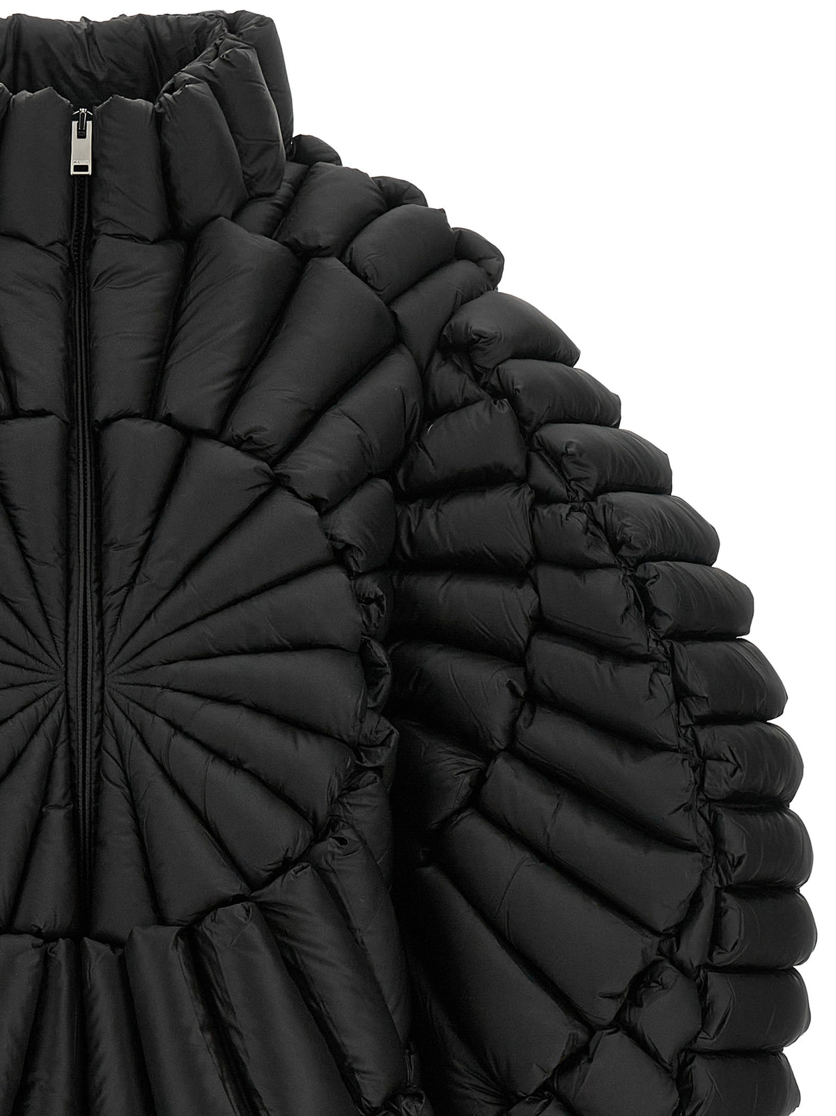 RAXXY Black Nylon Full-Length Women's Jacket