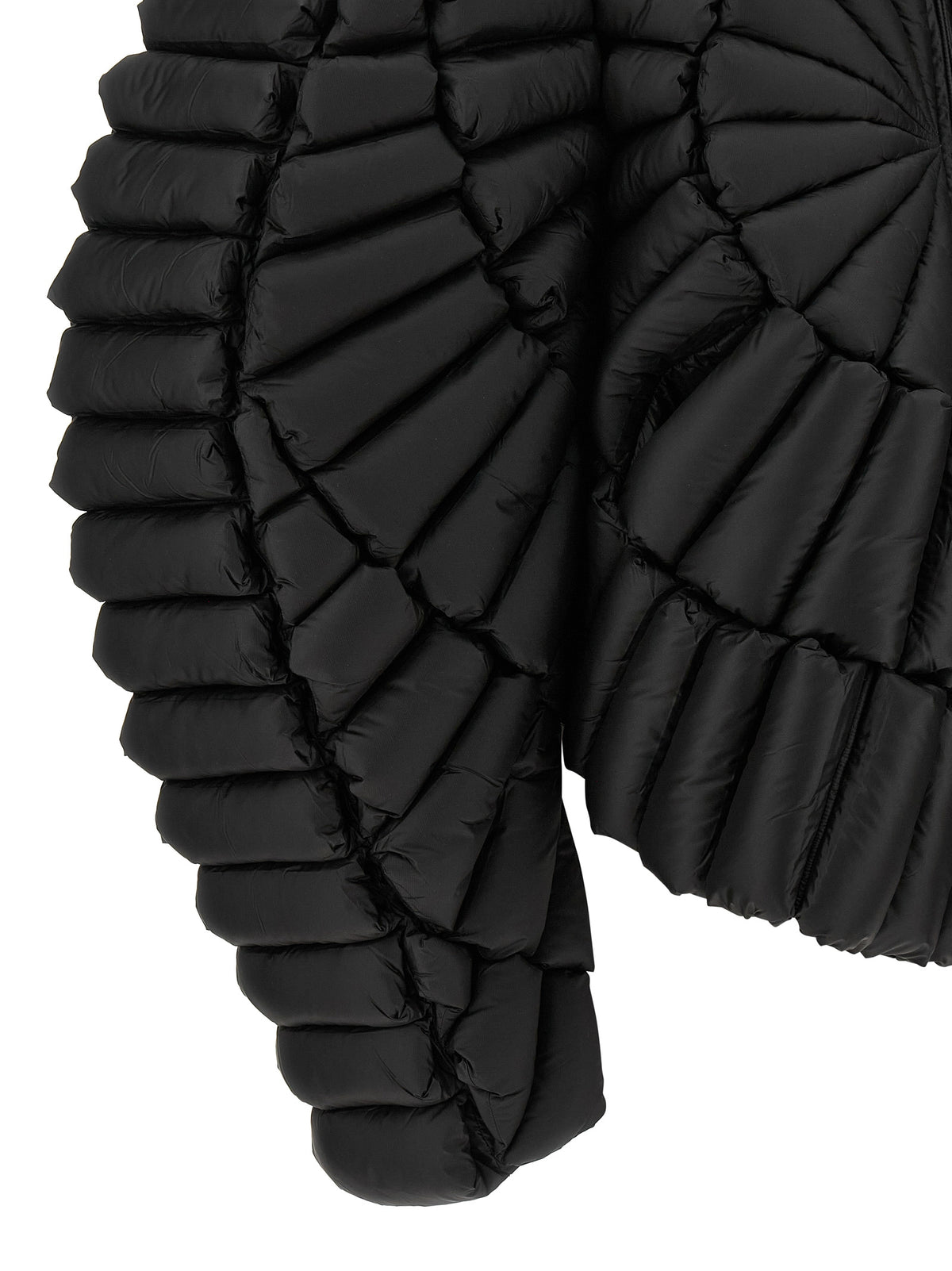 RAXXY Black Nylon Full-Length Women's Jacket
