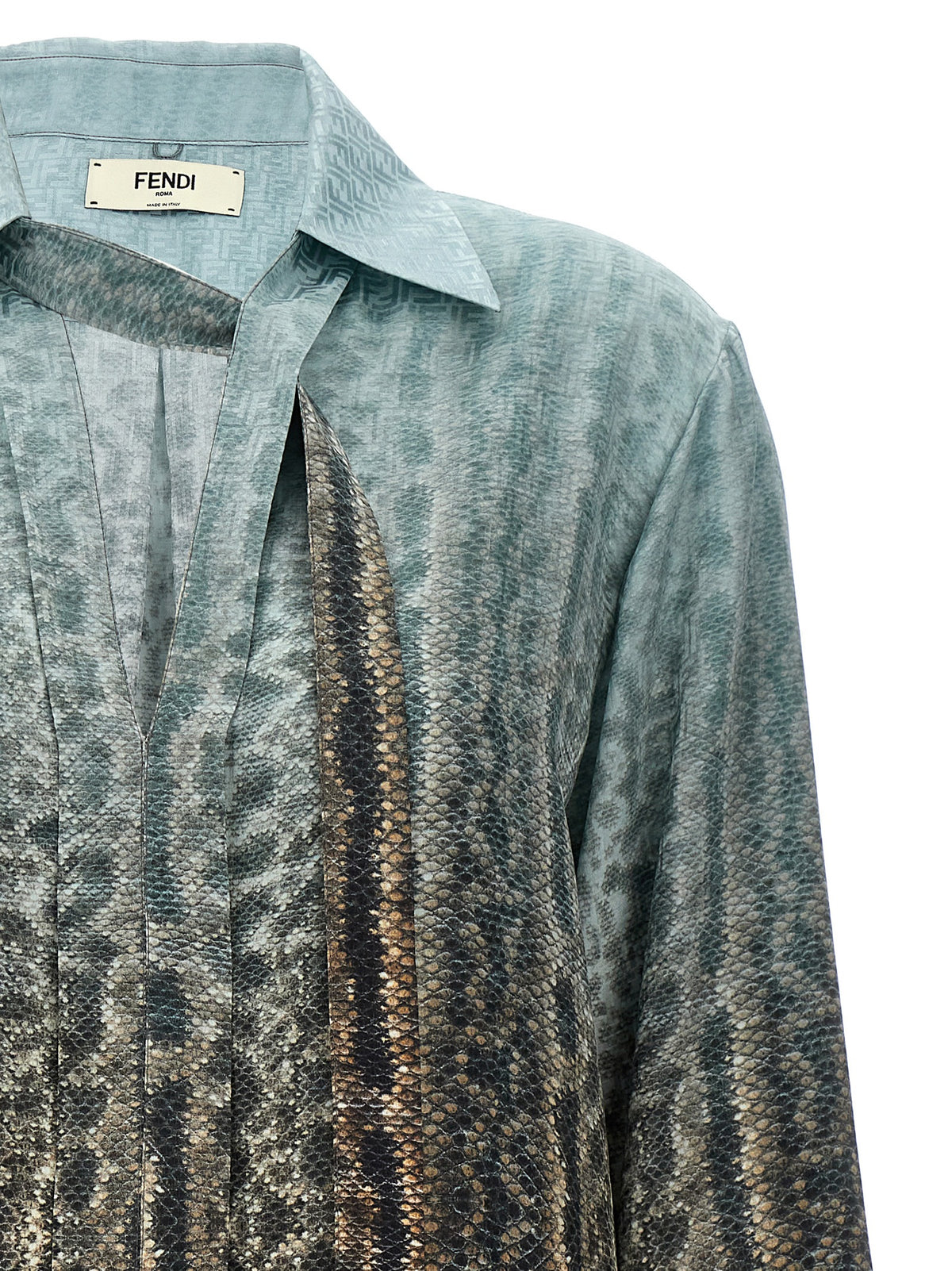 Fendi Multicolor Silk Women's Blouse