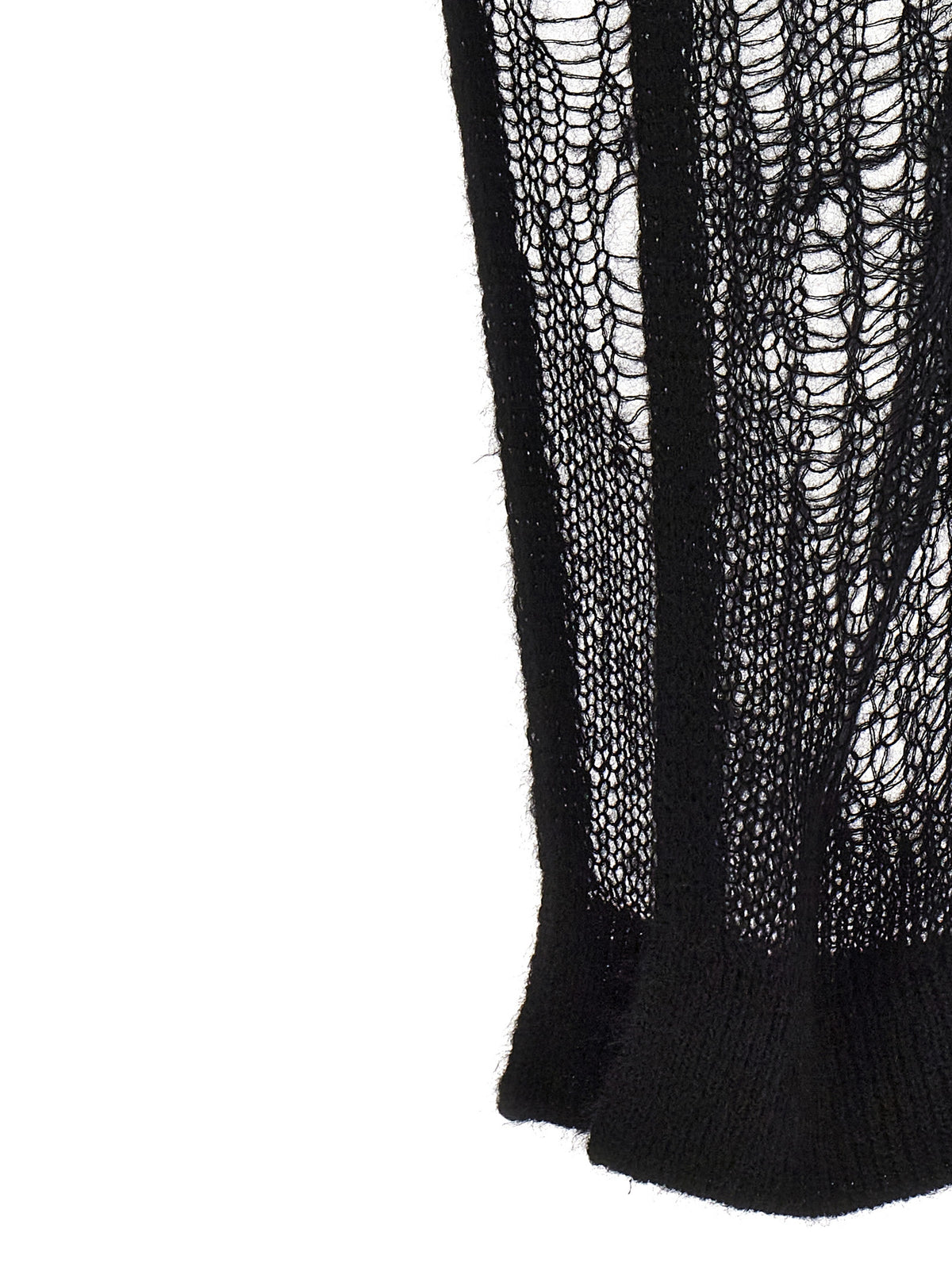 Rick Owens Black Nylon Mini Women's Skirt