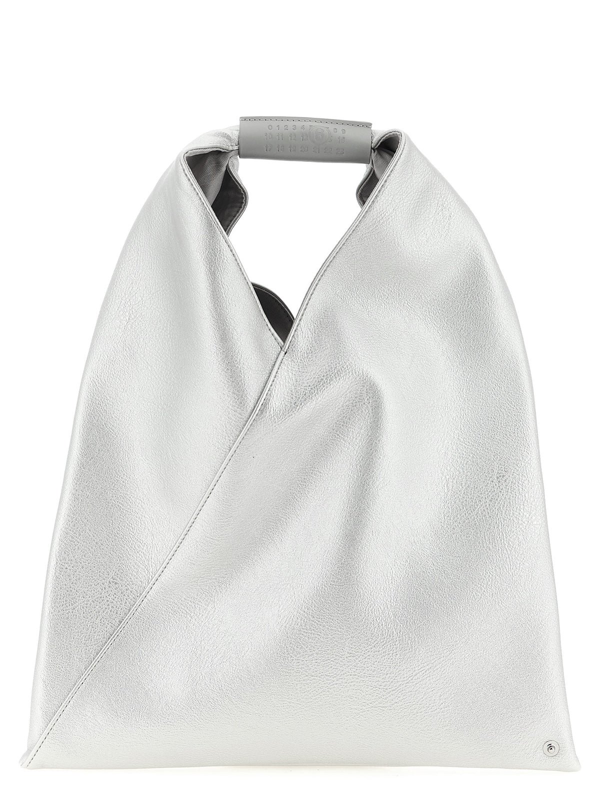 MM6 Maison Margiela Silver Polyethylene Women's Handbag