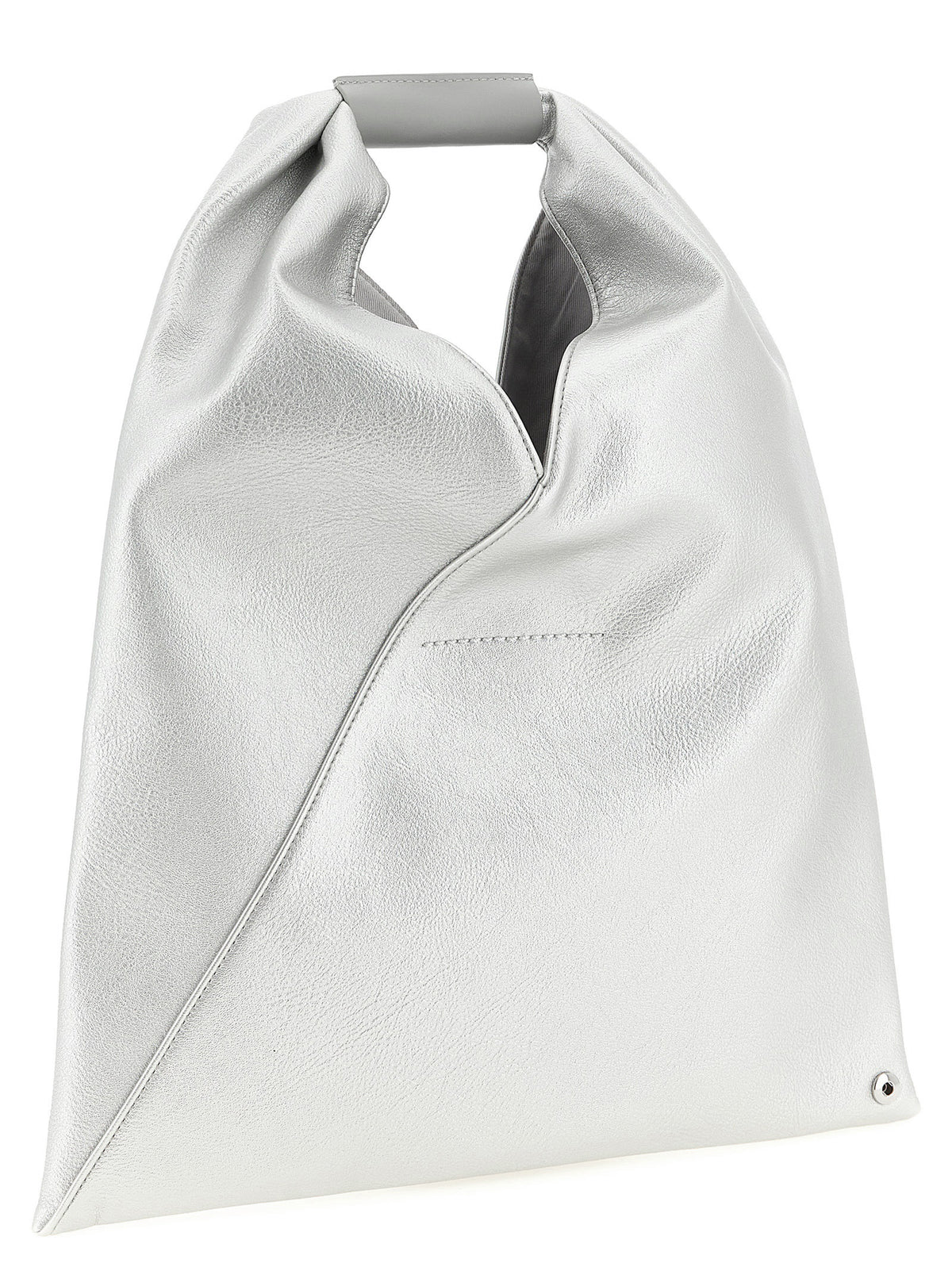 MM6 Maison Margiela Silver Polyethylene Women's Handbag