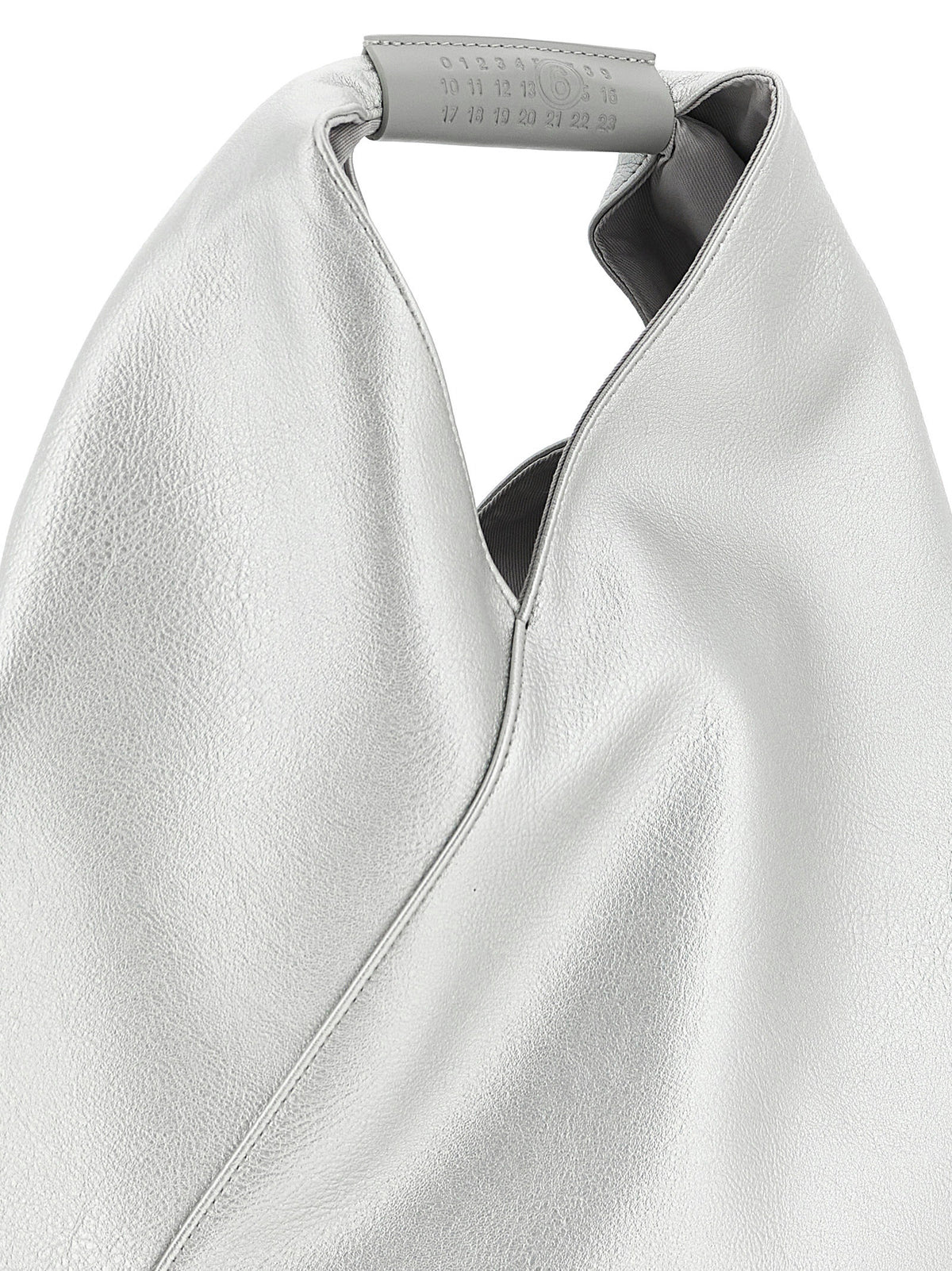 MM6 Maison Margiela Silver Polyethylene Women's Handbag