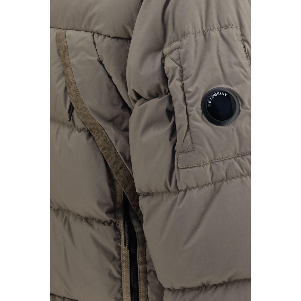 C.P. Company Gray Polyamide Full-Length Men's Jacket