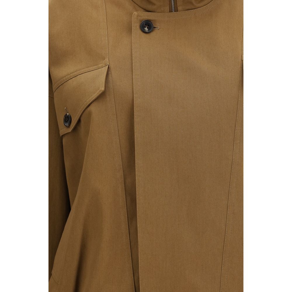 Saint Laurent Brown Cotton Women's Bomber