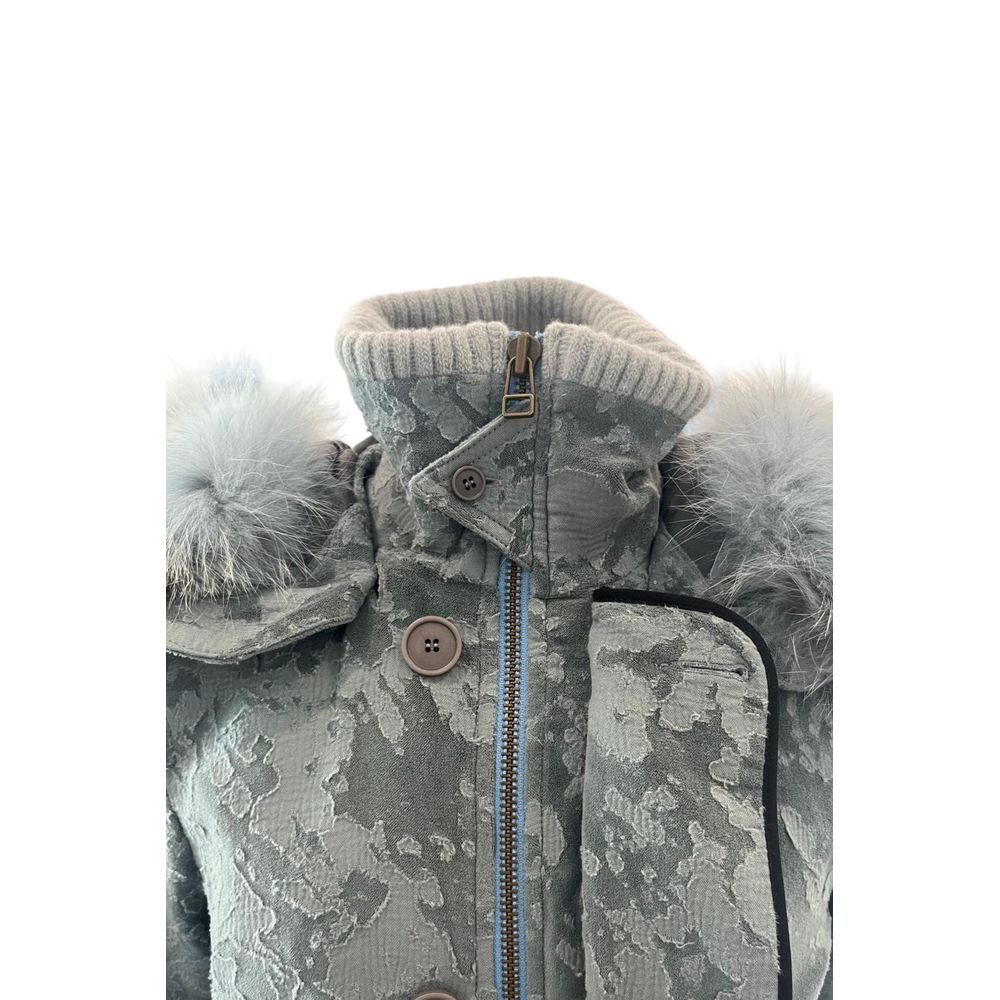 Mr&Mrs Italy Light Blue Cotton Women's Women's Jacket