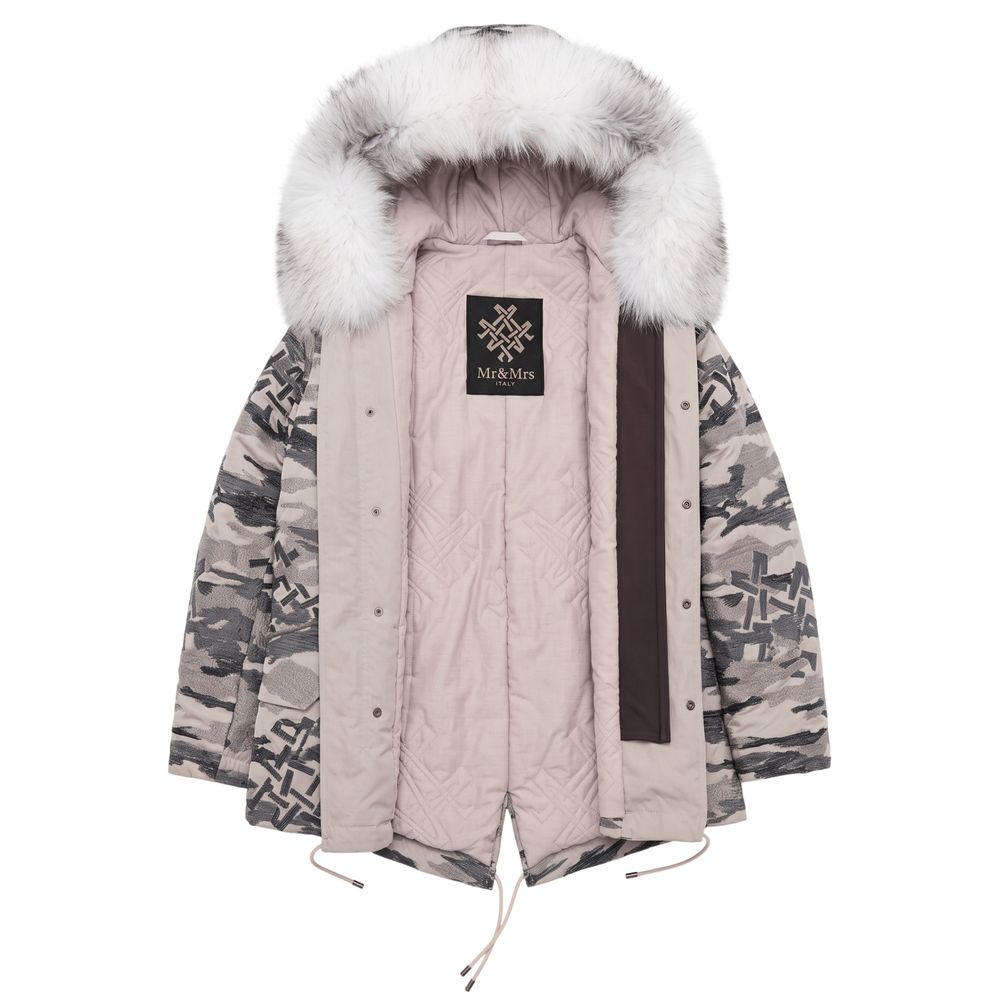 Mr&Mrs Italy Green Polyester Women's Women's Jacket