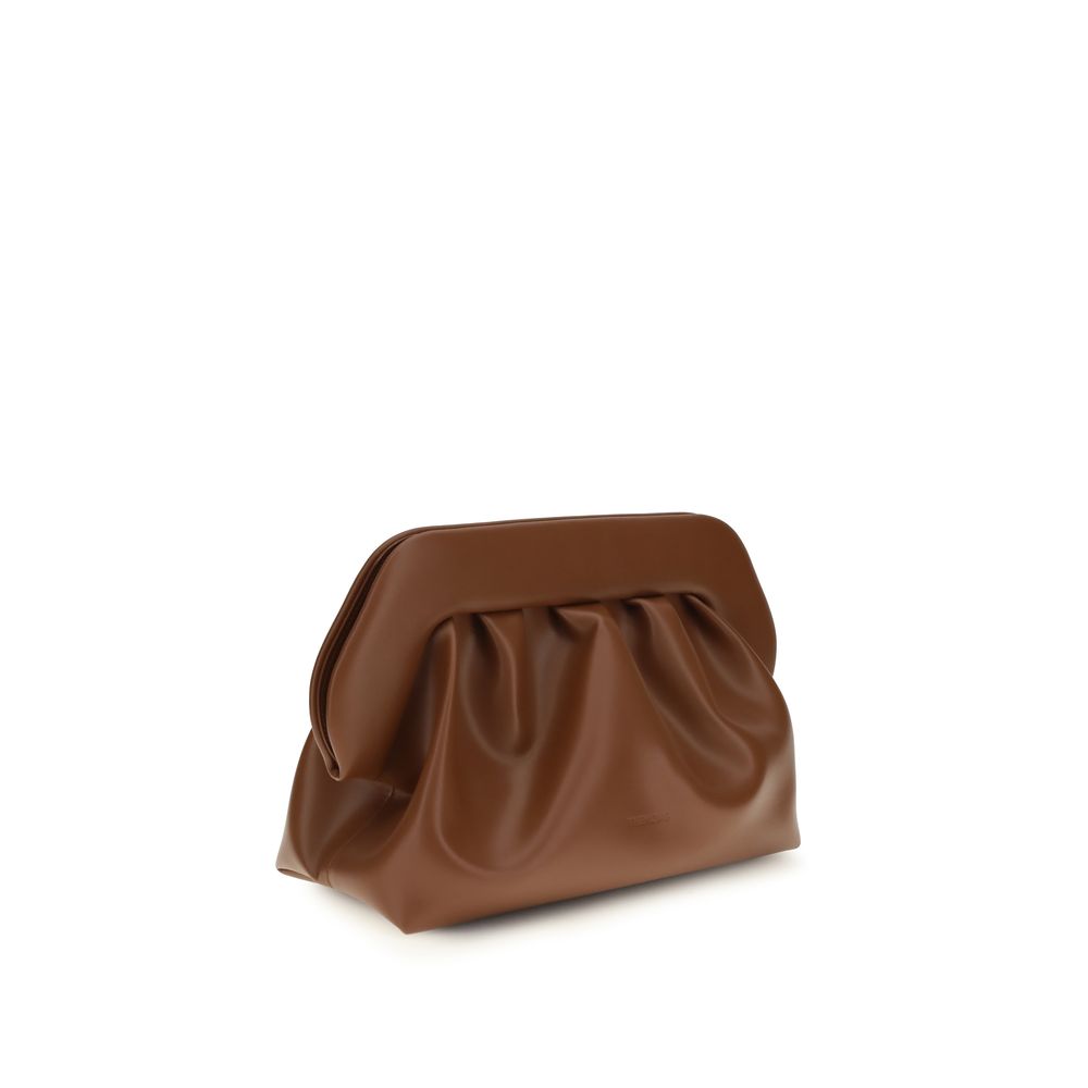 THEMOIRè Brown Vegan Leather Women's Handbag
