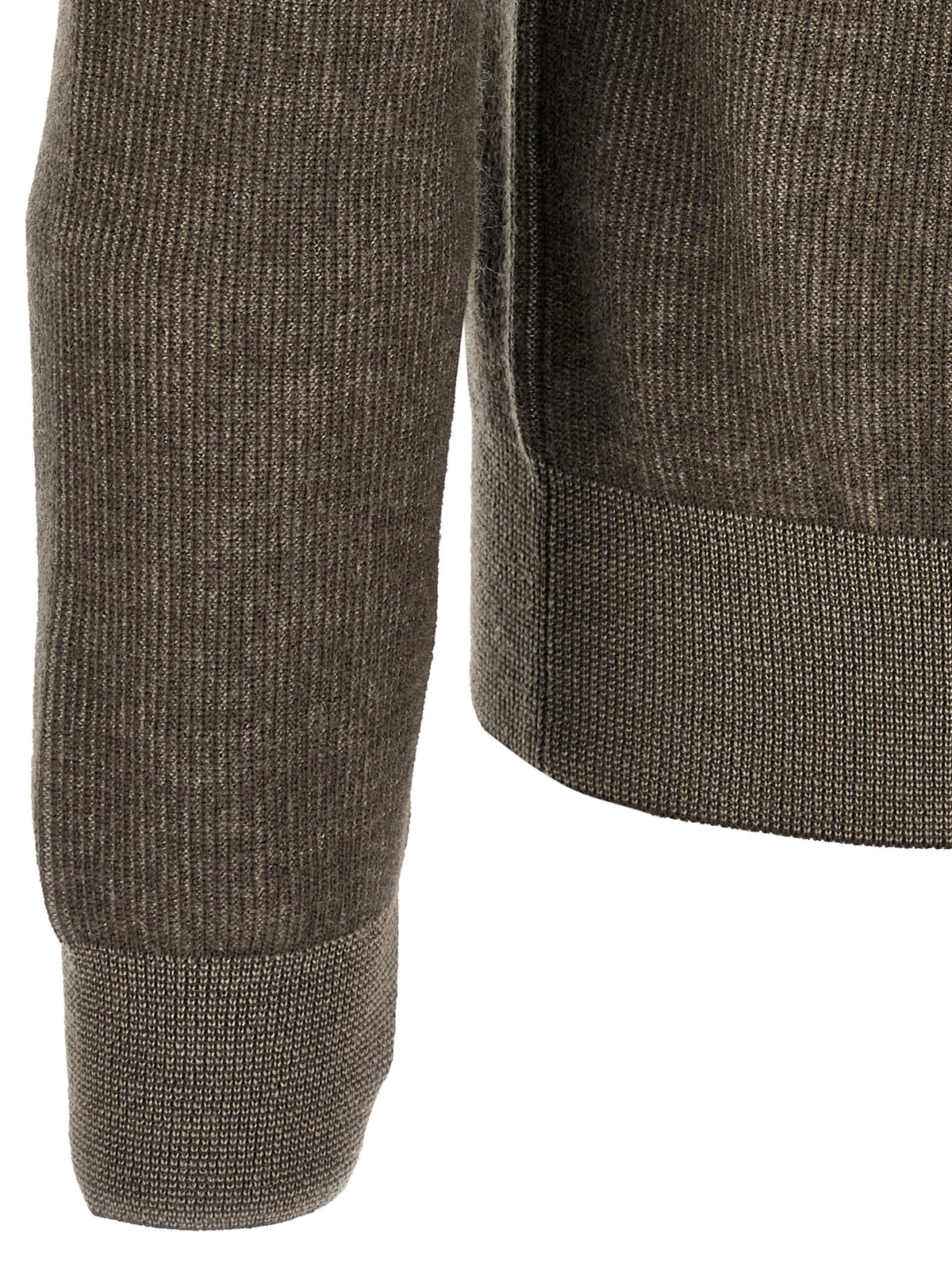 Brioni Brown Cashmere Men's Cardigan