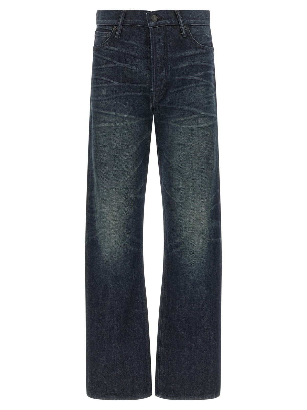 Tom Ford Blue Cotton Jeans Women's Denim