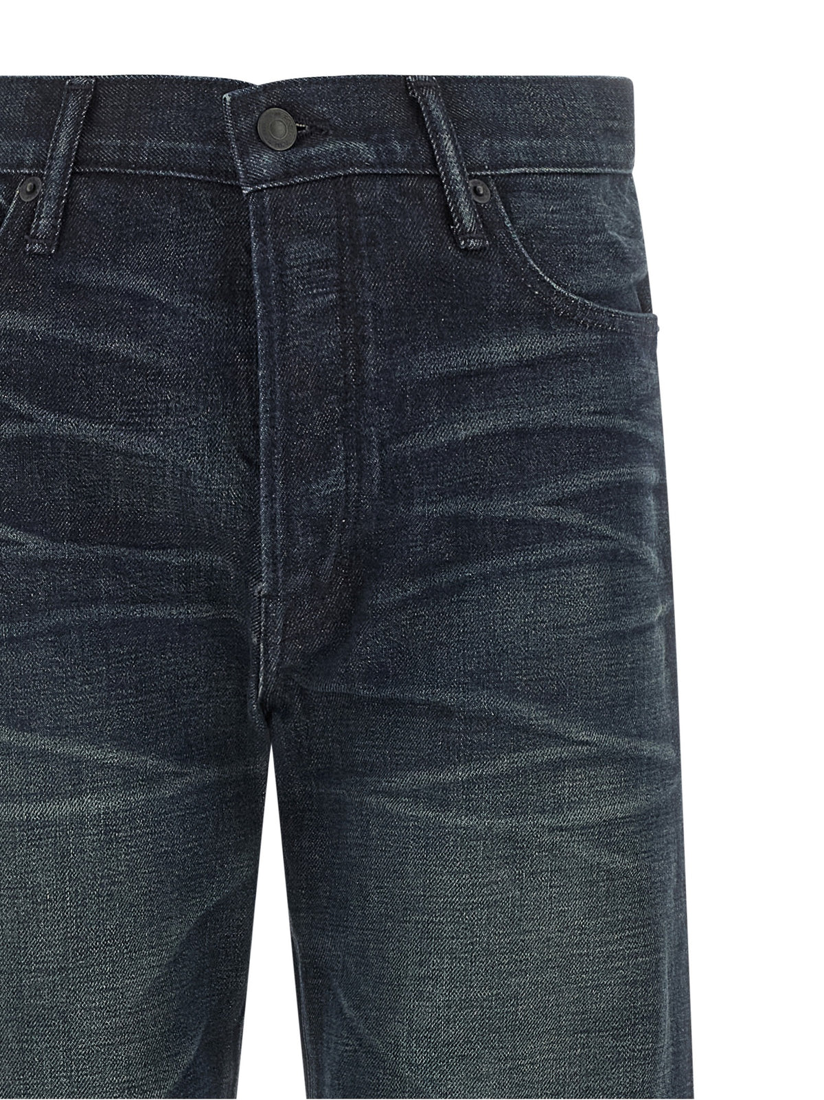 Tom Ford Blue Cotton Jeans Women's Denim