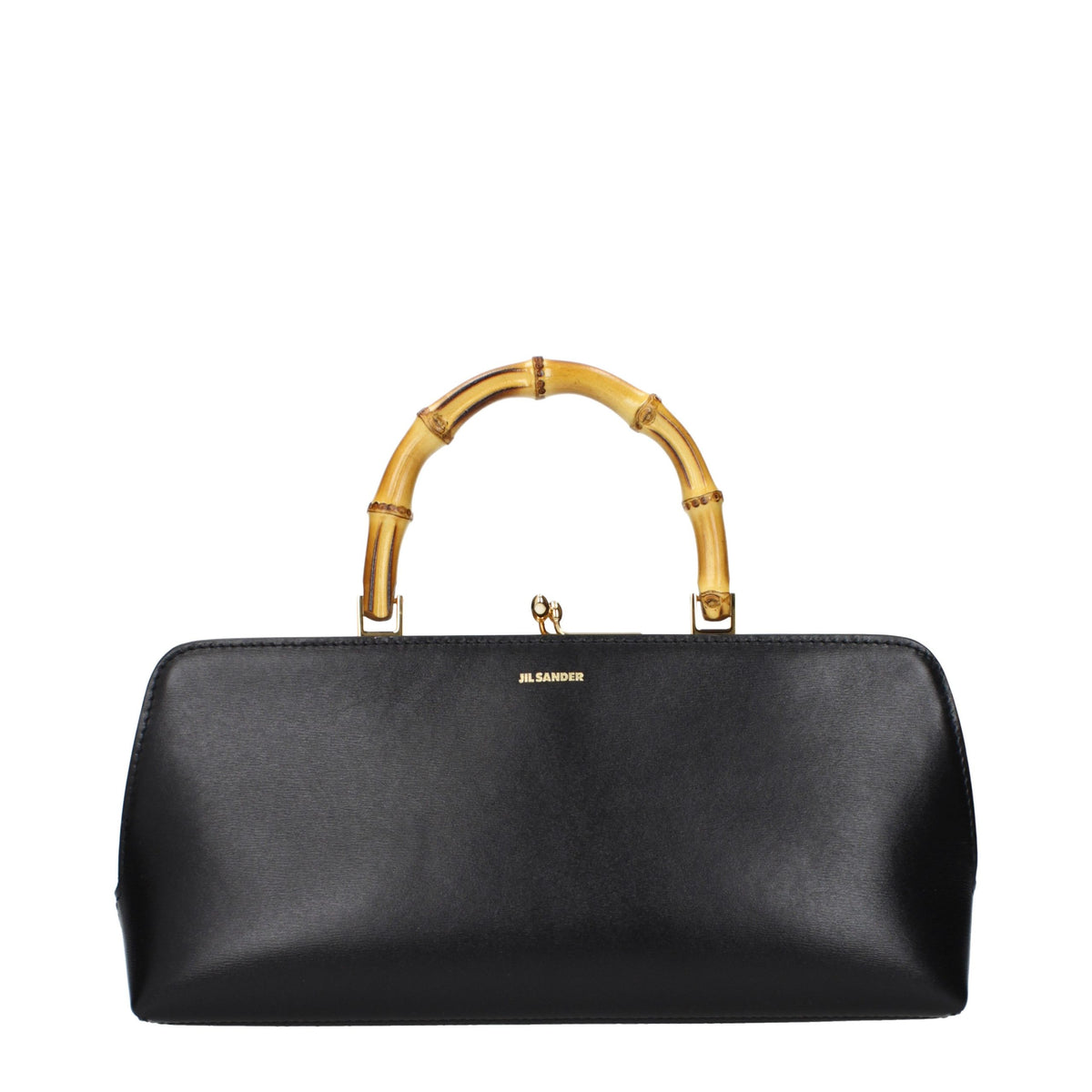 Jil Sander Black Leather Women's Handbag