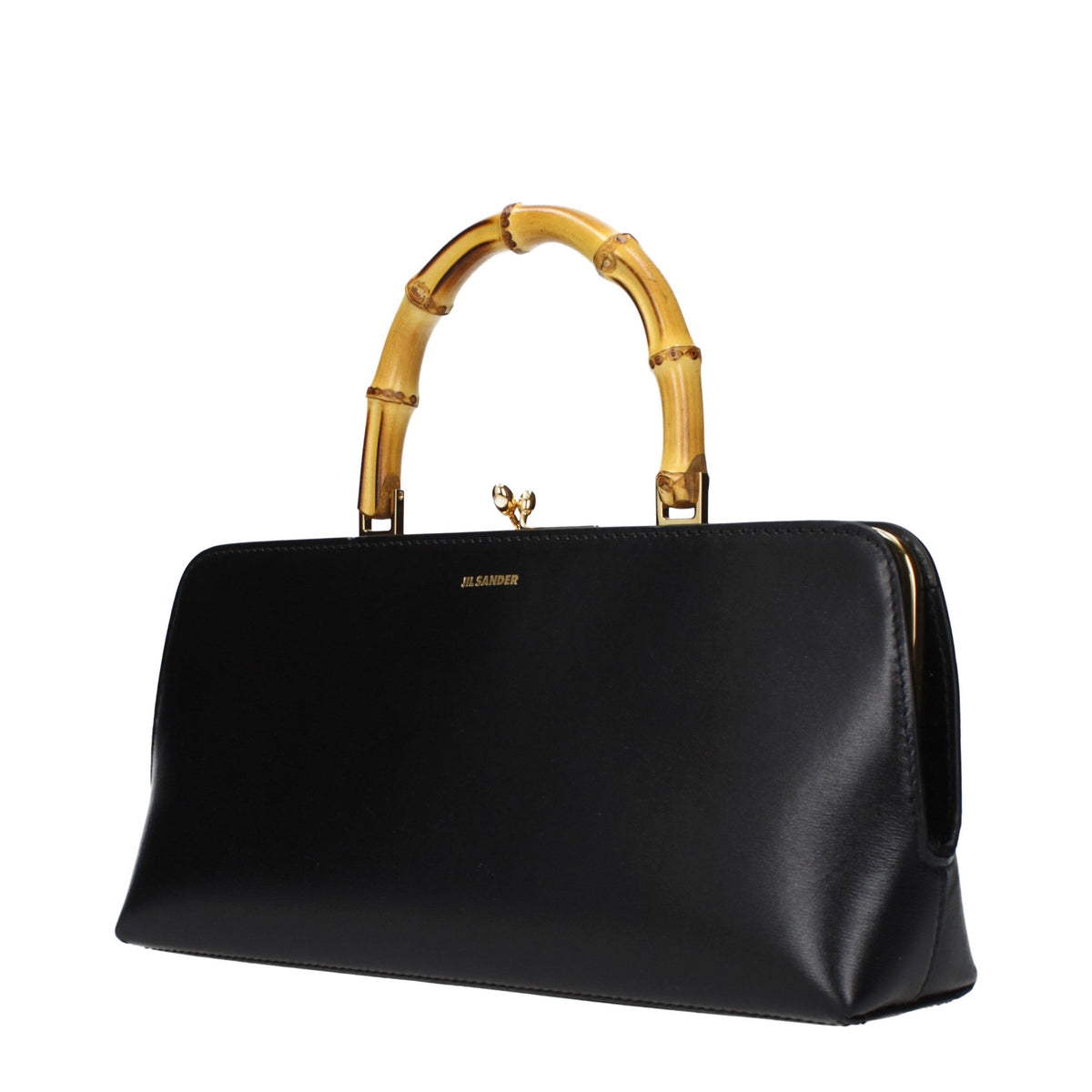 Jil Sander Black Leather Women's Handbag