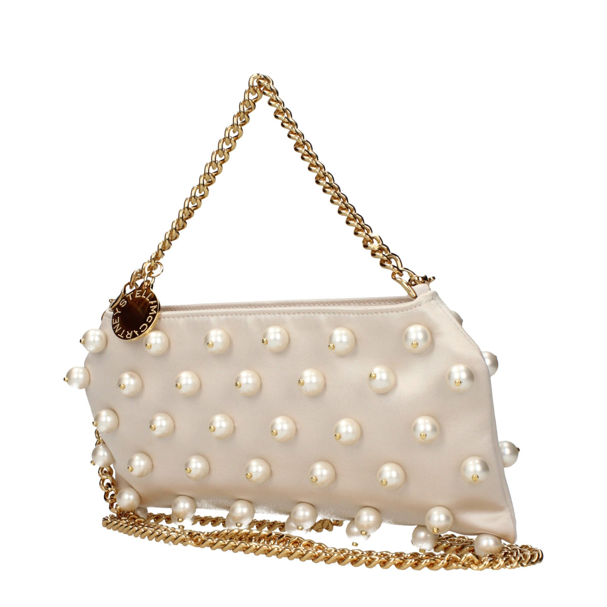 Stella McCartney Beige Fabric Women's Handbag