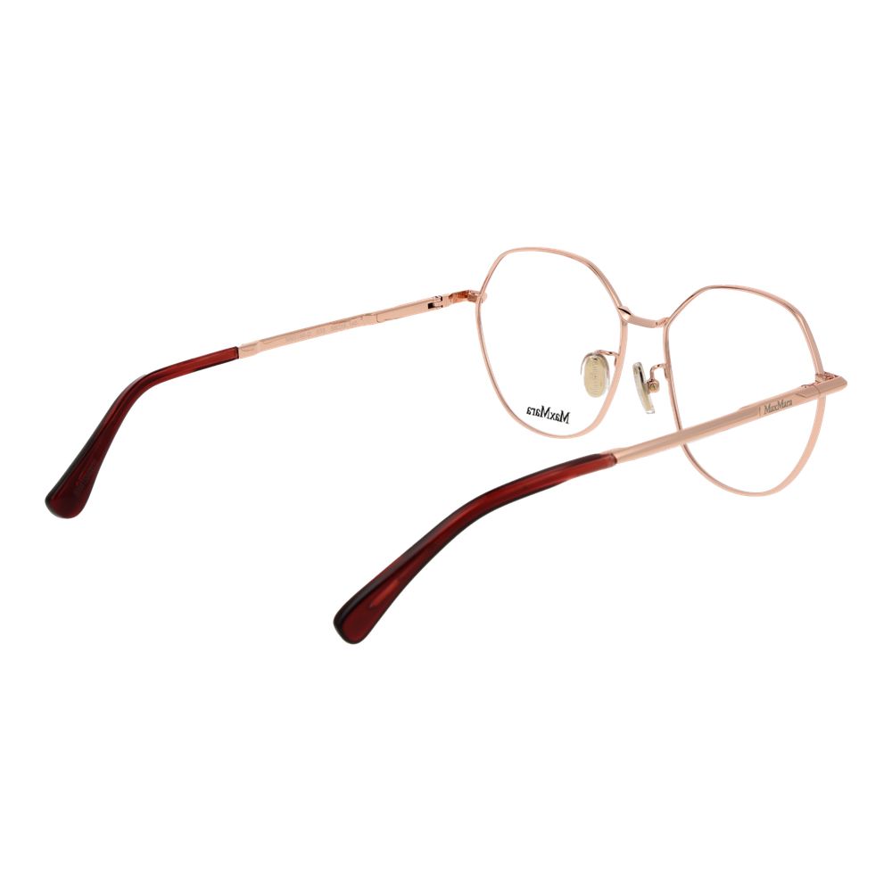 Max Mara Rose Gold Metal Glasses Women's (Frames)