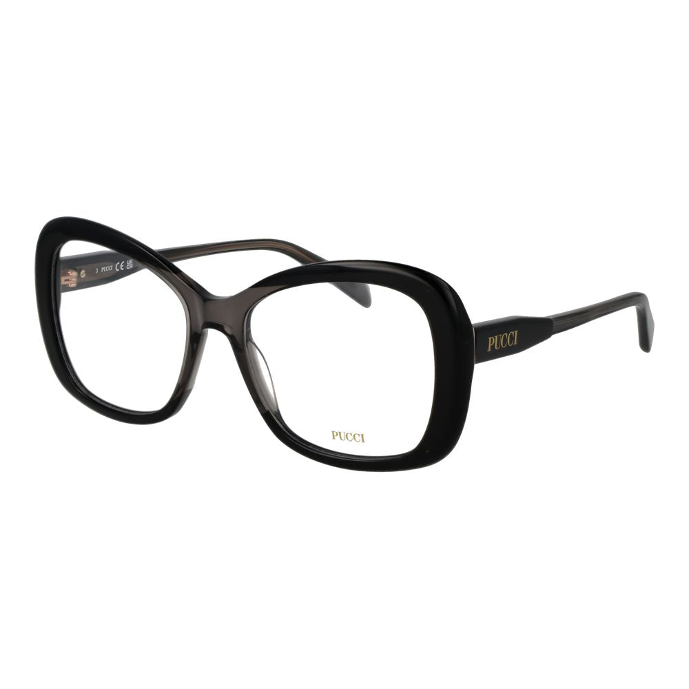 Emilio Pucci Black Acetate Glasses Women's (Frames)