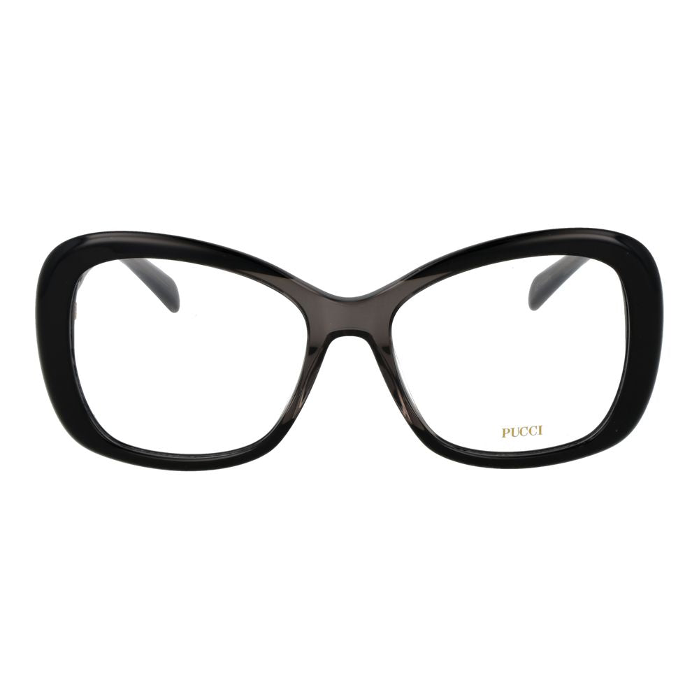 Emilio Pucci Black Acetate Glasses Women's (Frames)