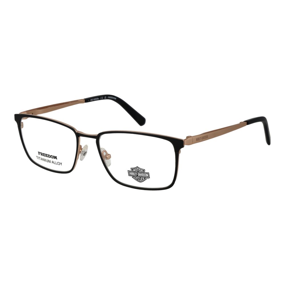 Harley-Davidson Black Titanium Glasses Men's (Frames)