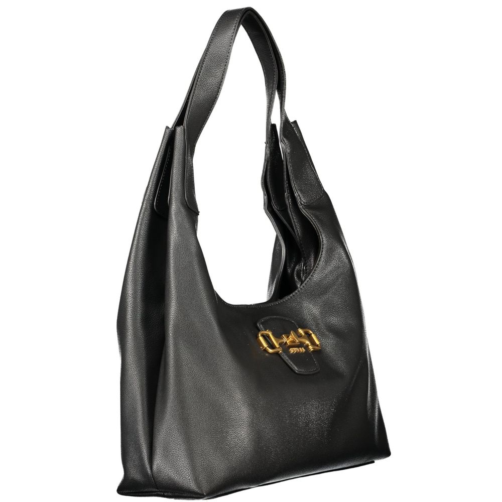 Guess Jeans Black Polyurethane Women's Women's Bag