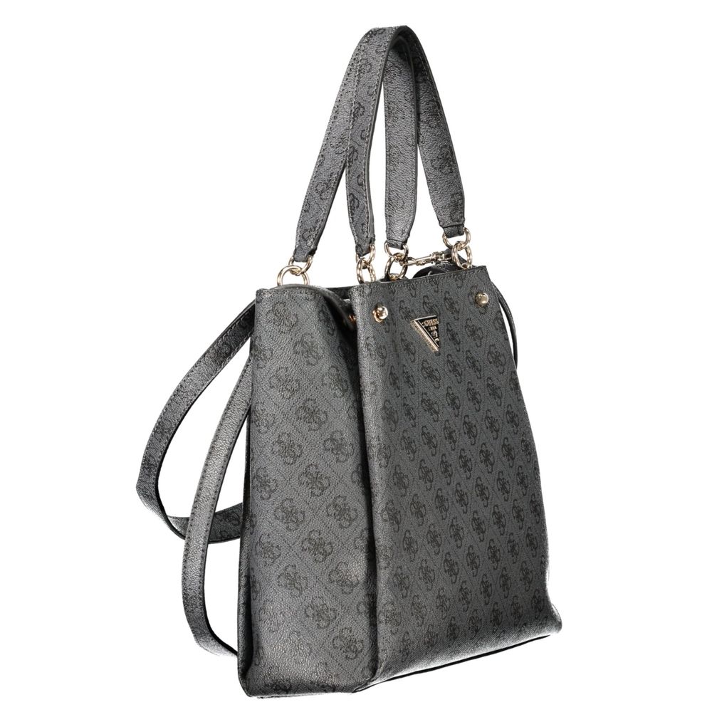Guess Jeans Black Polyurethane Women's Women's Bag