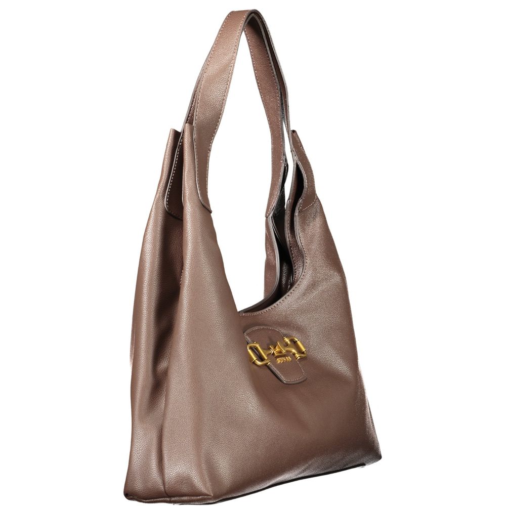 Guess Jeans Brown Polyurethane Women's Women's Bag
