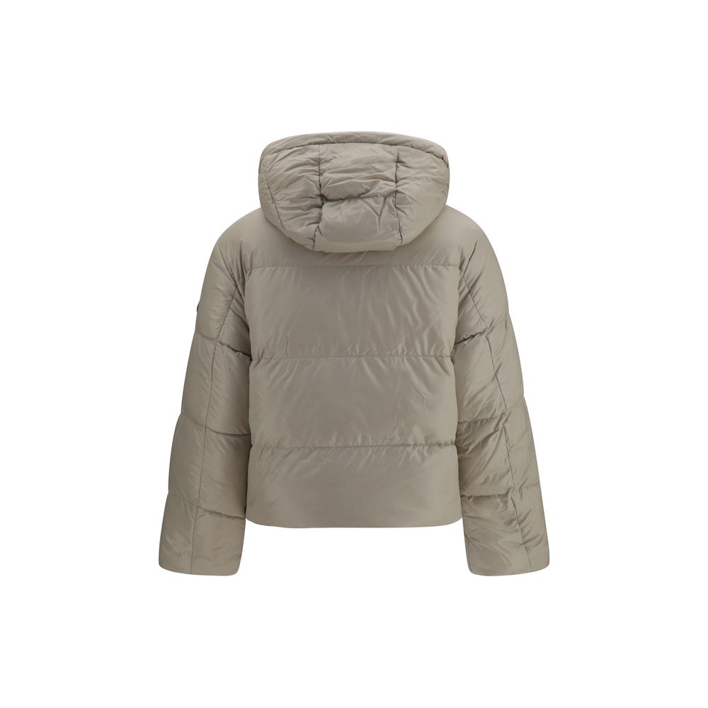 Moose Knuckles Beige Nylon Full-Length Women's Jacket