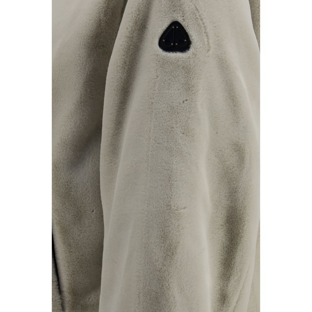 Moose Knuckles Beige Nylon Full-Length Women's Jacket