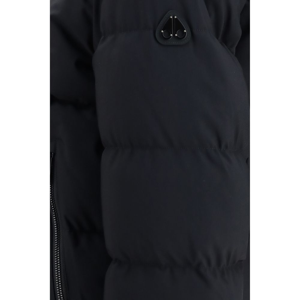 Moose Knuckles Black Nylon Women's Bomber