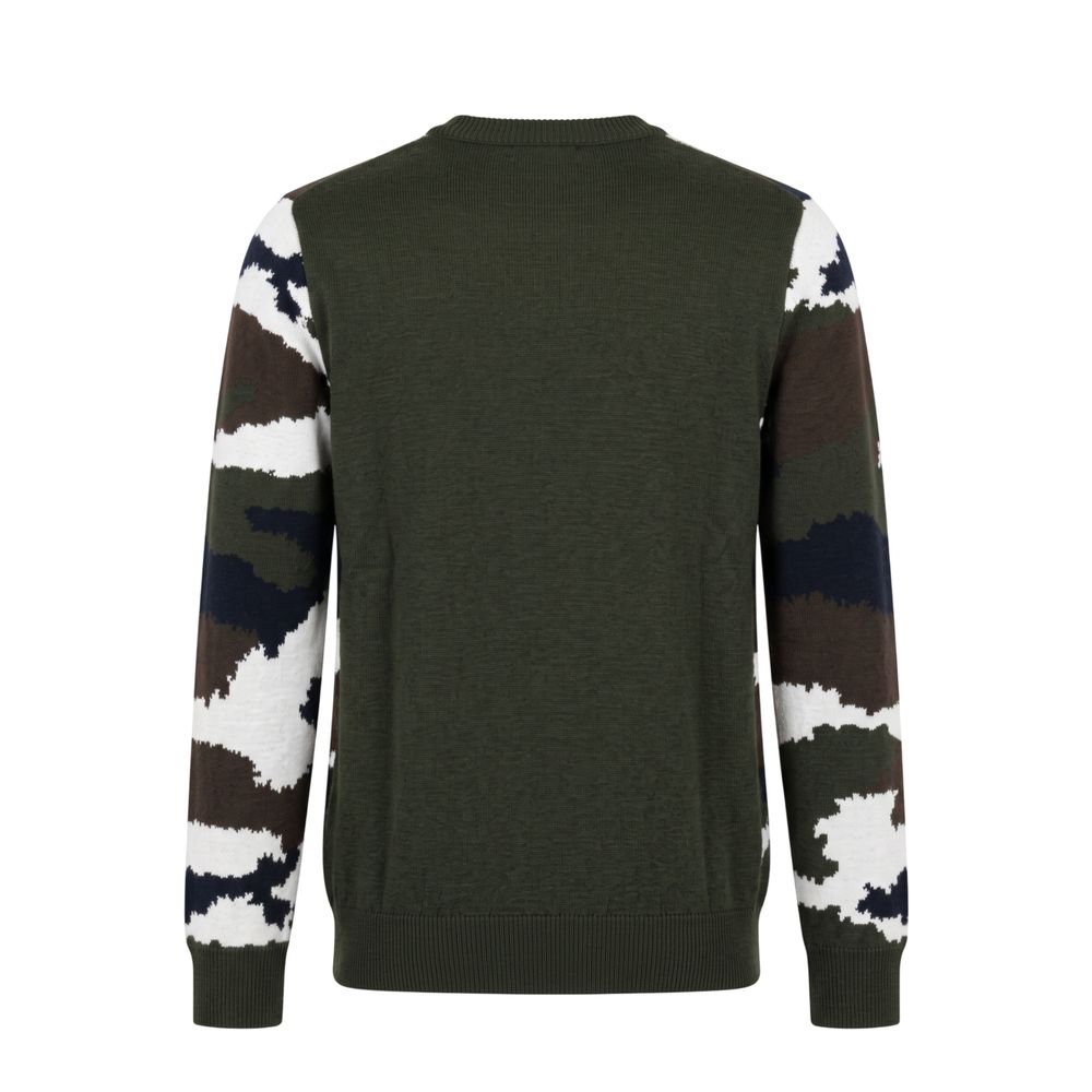Roberto Pepe Luxury Green Wool Men Men's Sweater