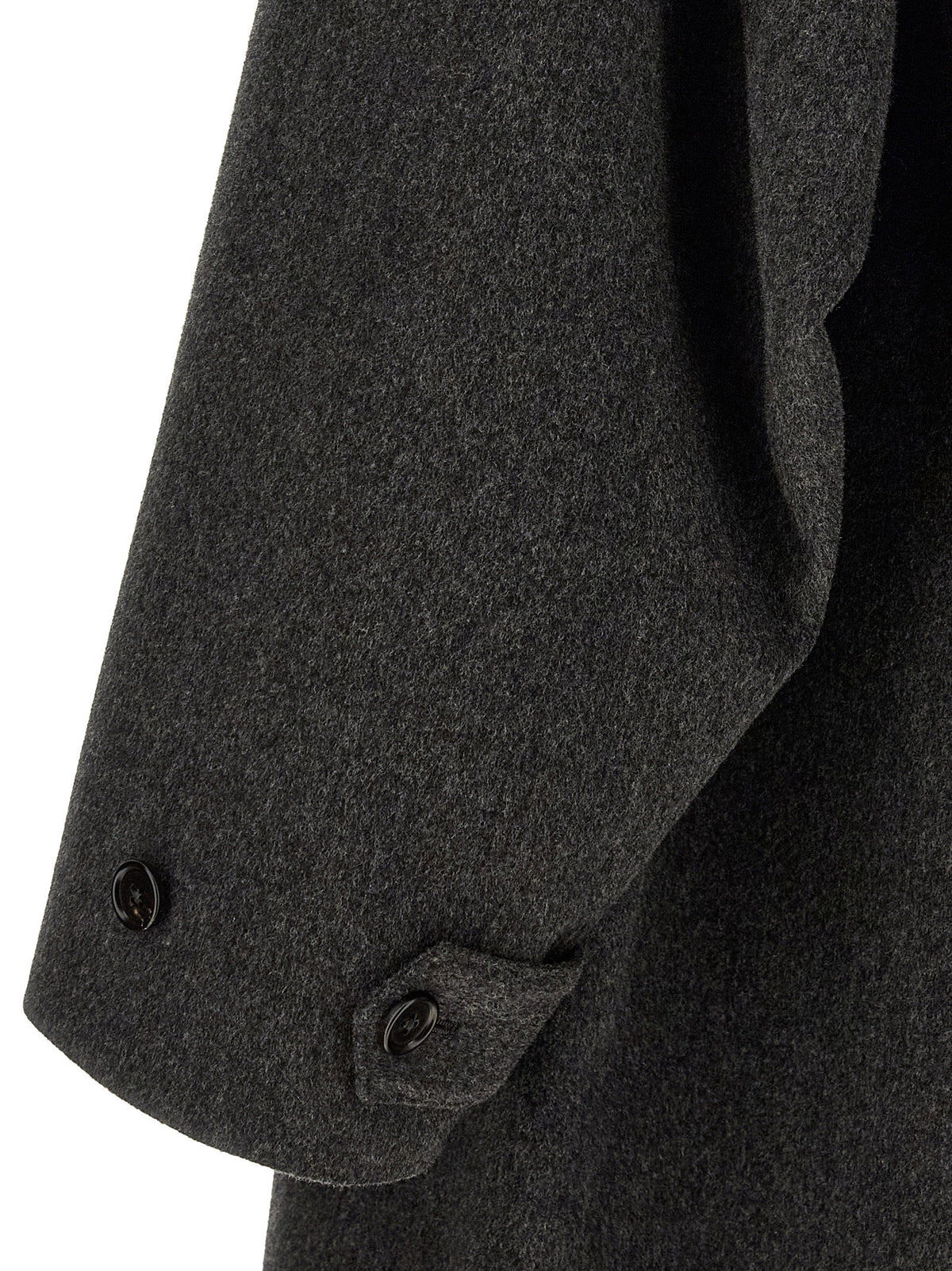 Jil Sander Gray Wool Men's Coat