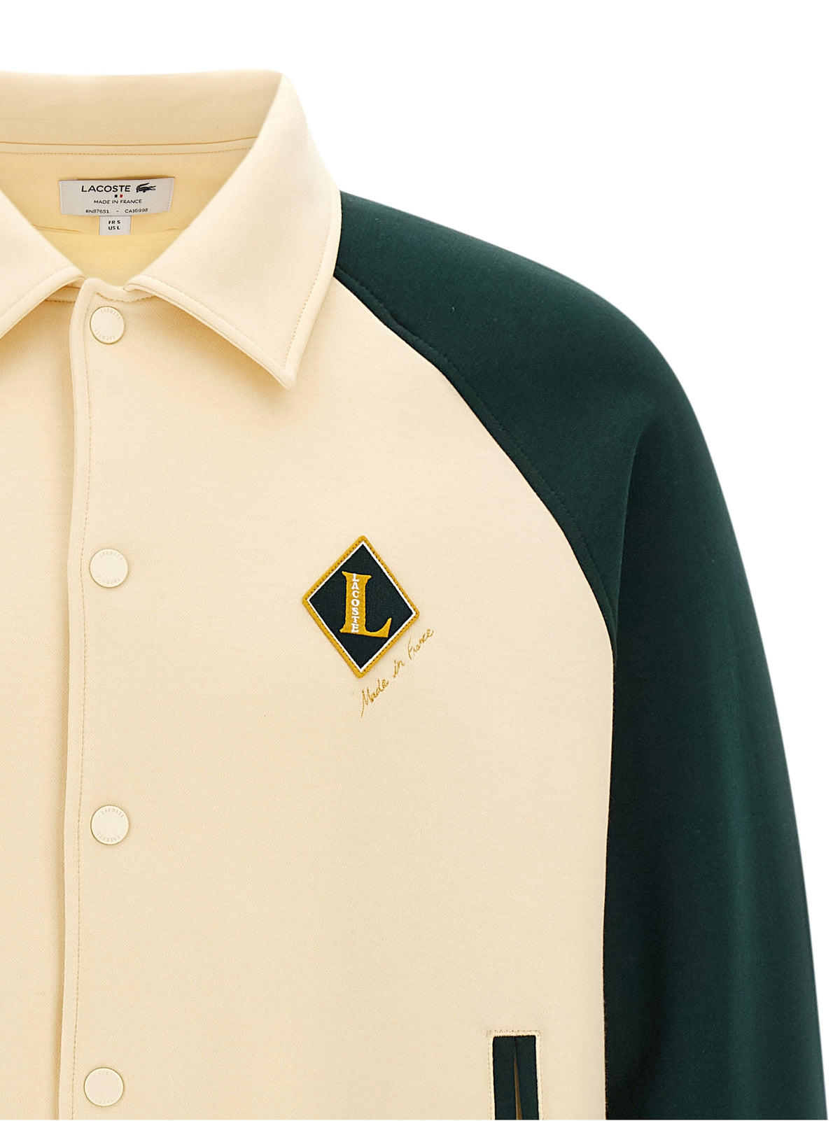 Lacoste Multicolor Cotton Men's Bomber