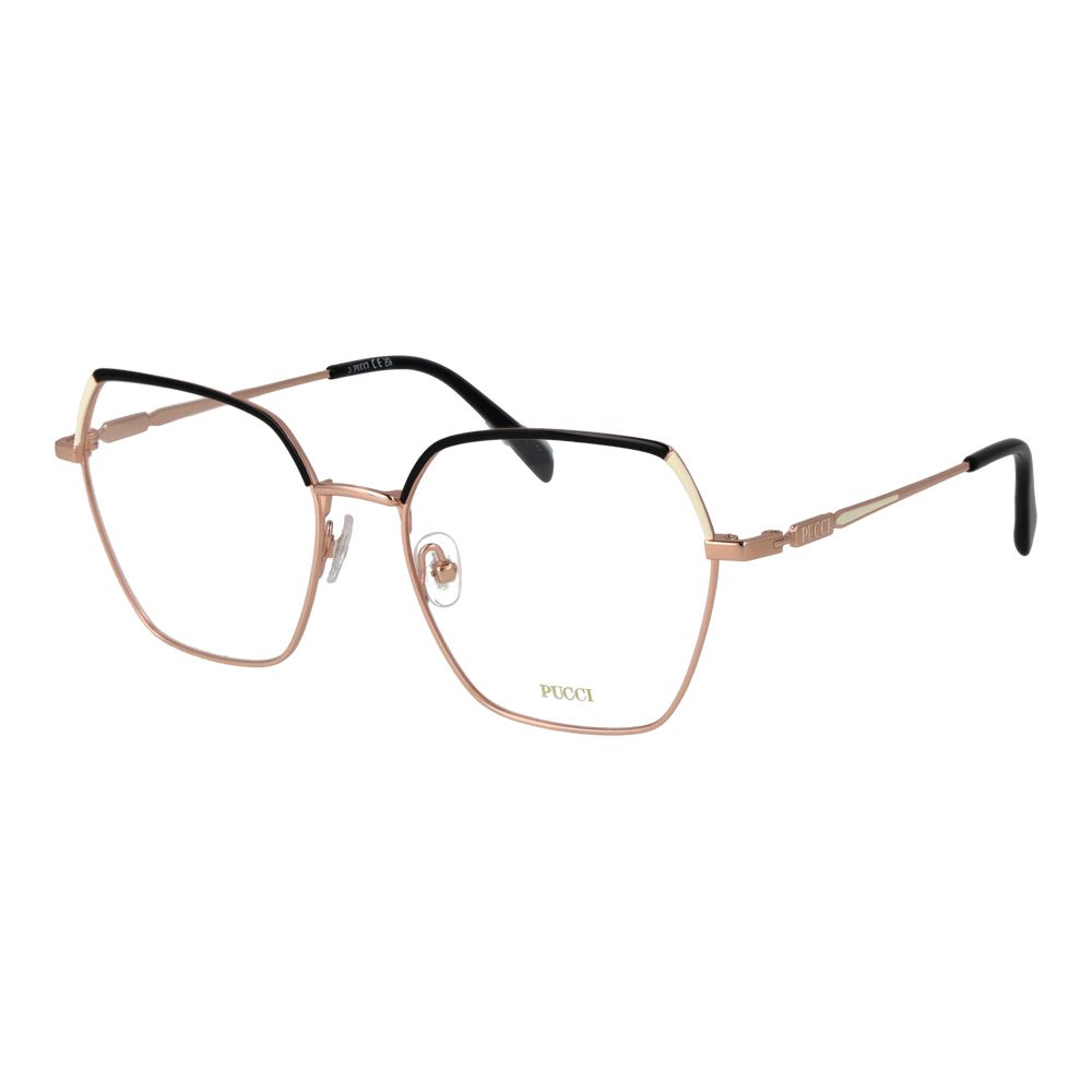 Emilio Pucci Rose Gold Metal Glasses Women's (Frames)