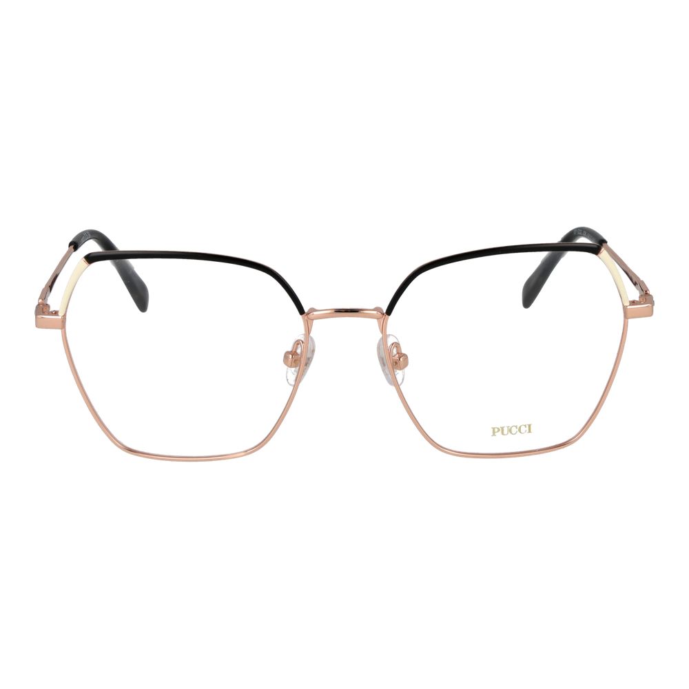 Emilio Pucci Rose Gold Metal Glasses Women's (Frames)
