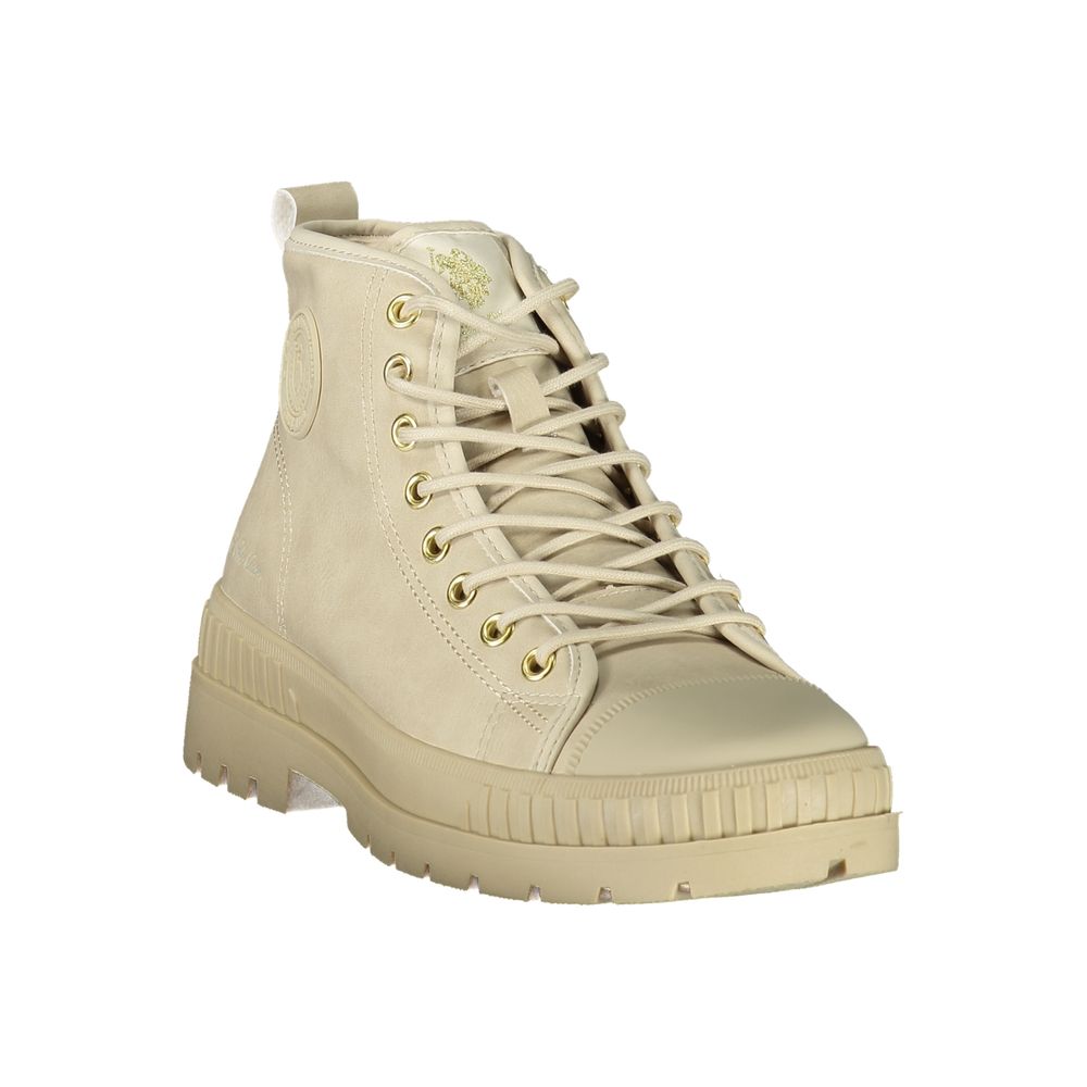 U.S. POLO ASSN. Beige Polyurethane Women's Women's Boot