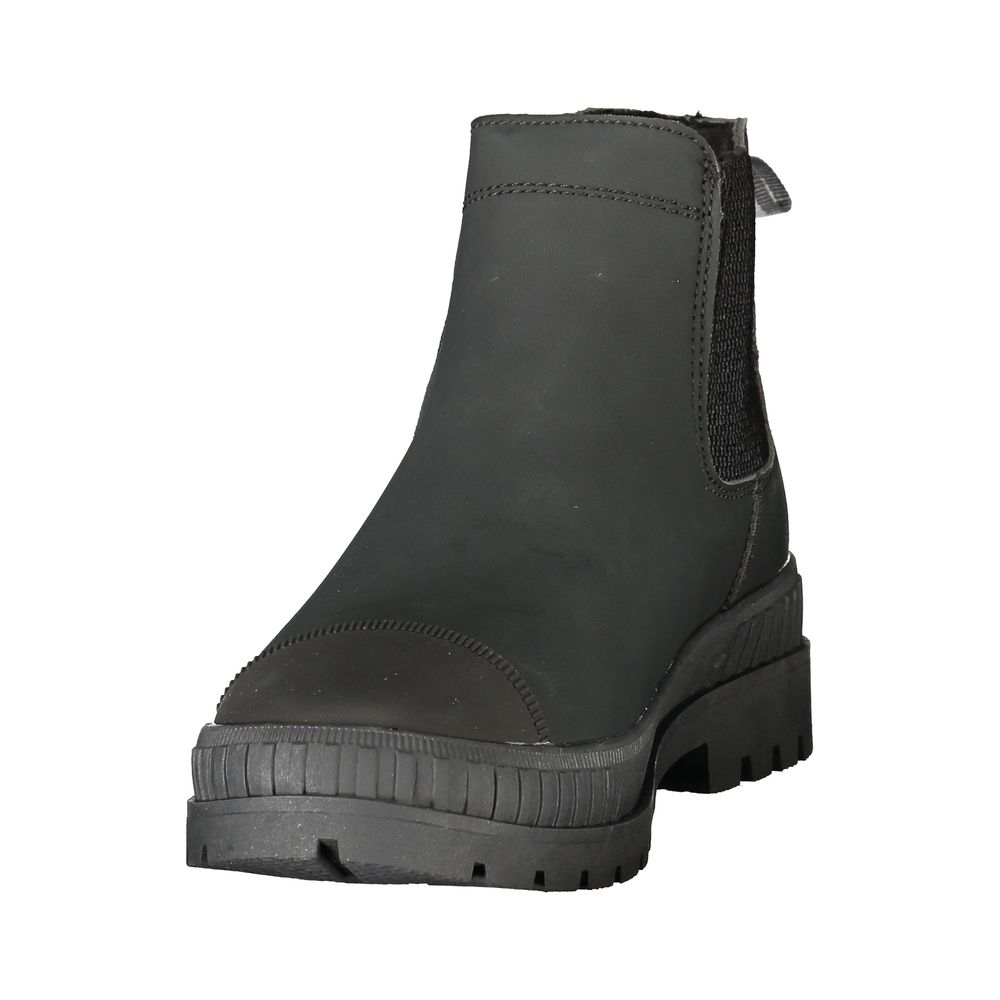 U.S. POLO ASSN. Black Polyurethane Women's Women's Boot