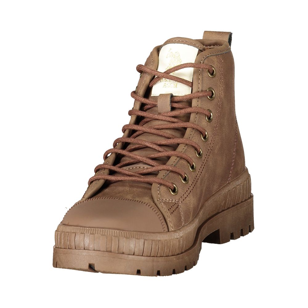 U.S. POLO ASSN. Brown Polyurethane Women's Women's Boot