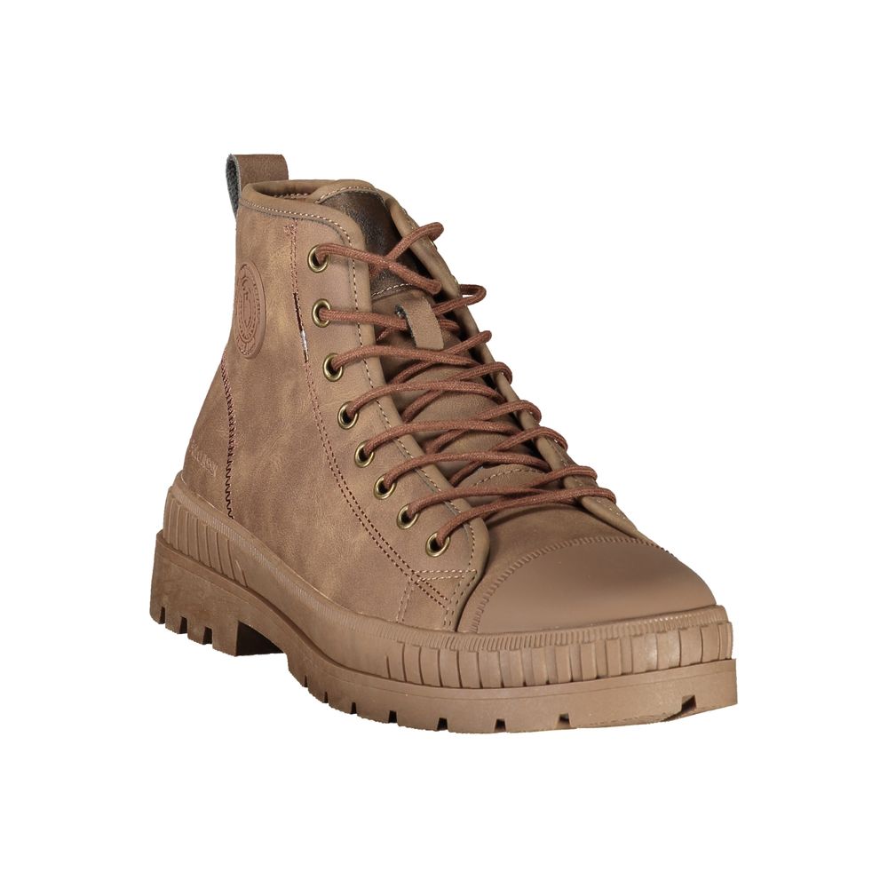 U.S. POLO ASSN. Brown Polyurethane Men's Men's Boot