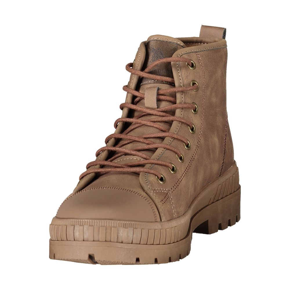 U.S. POLO ASSN. Brown Polyurethane Men's Men's Boot