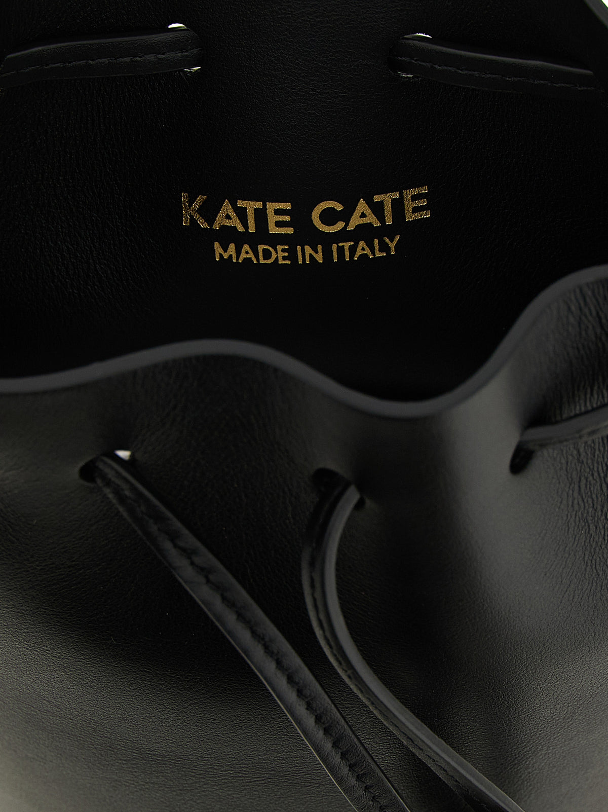 KATE CATE Black Calfskin Women's Handbag