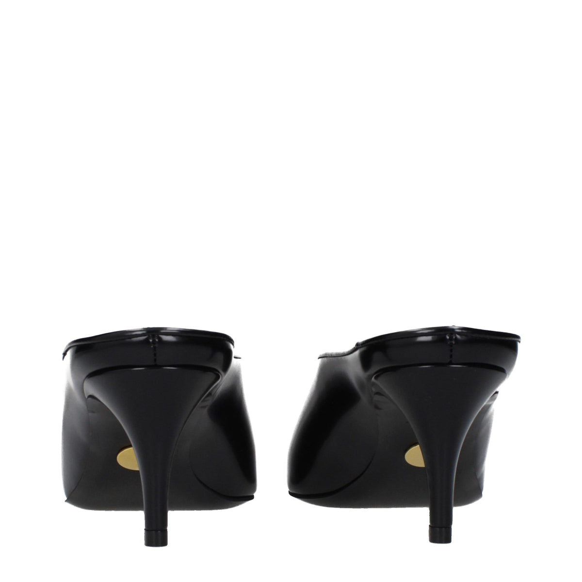 Stella McCartney Black Leather High Heel Women's Pumps