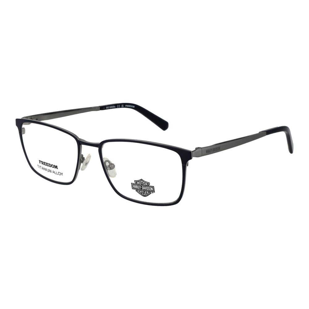 Harley-Davidson Blue Titanium Glasses Men's (Frames)