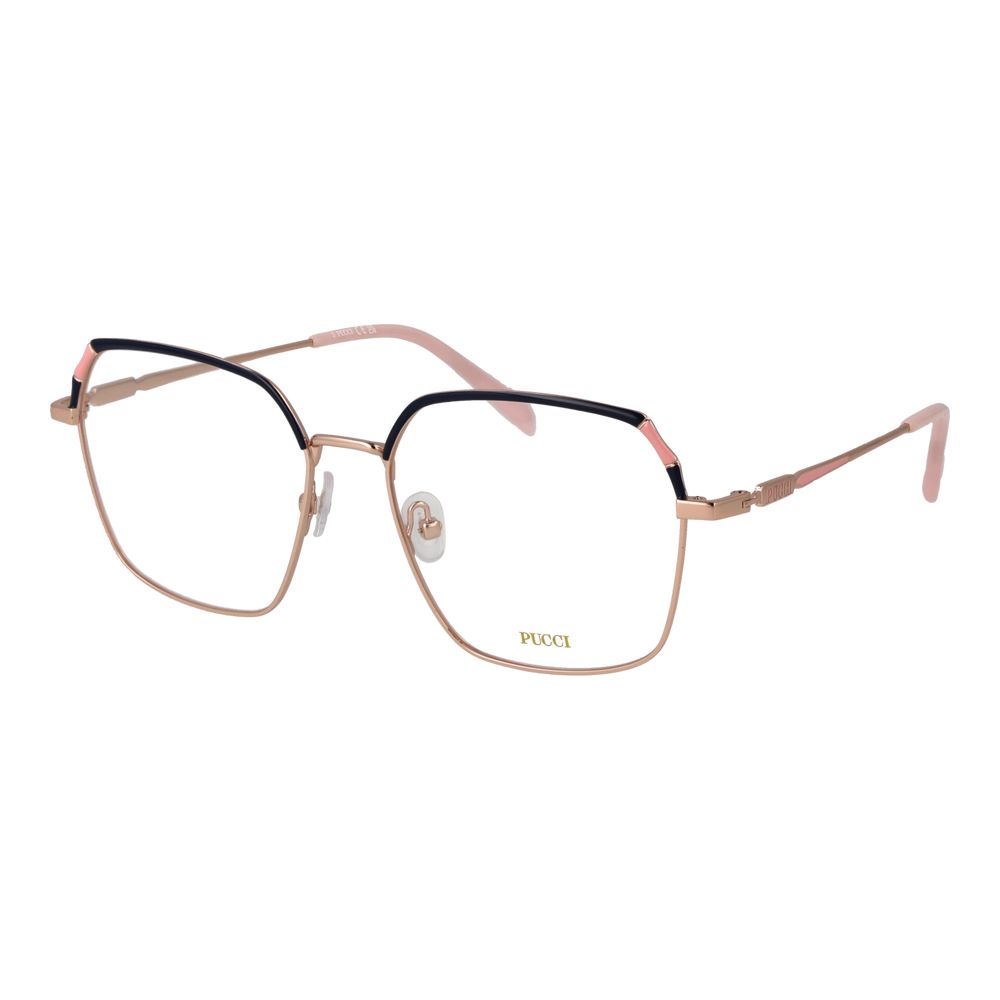 Emilio Pucci Rose Gold Metal Glasses Women's (Frames)