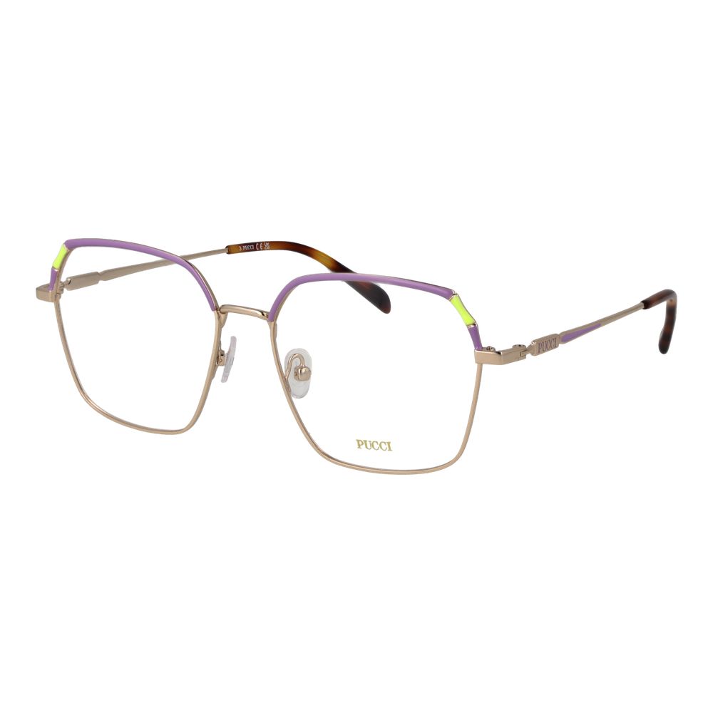 Emilio Pucci Rose Gold Metal Glasses Women's (Frames)