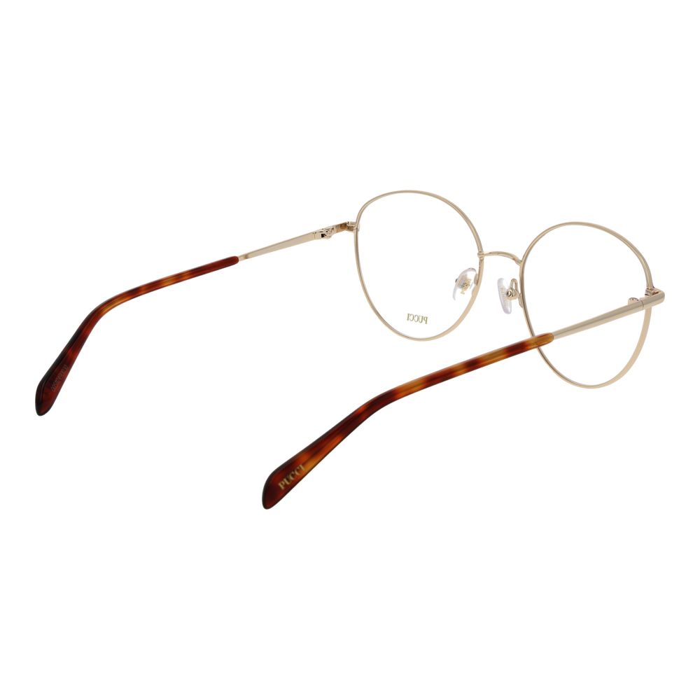 Emilio Pucci Multicolor Metal Glasses Women's (Frames)