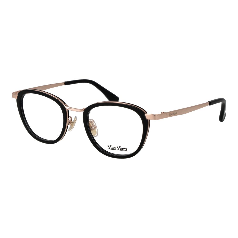 Max Mara Black Metal Glasses Women's (Frames)