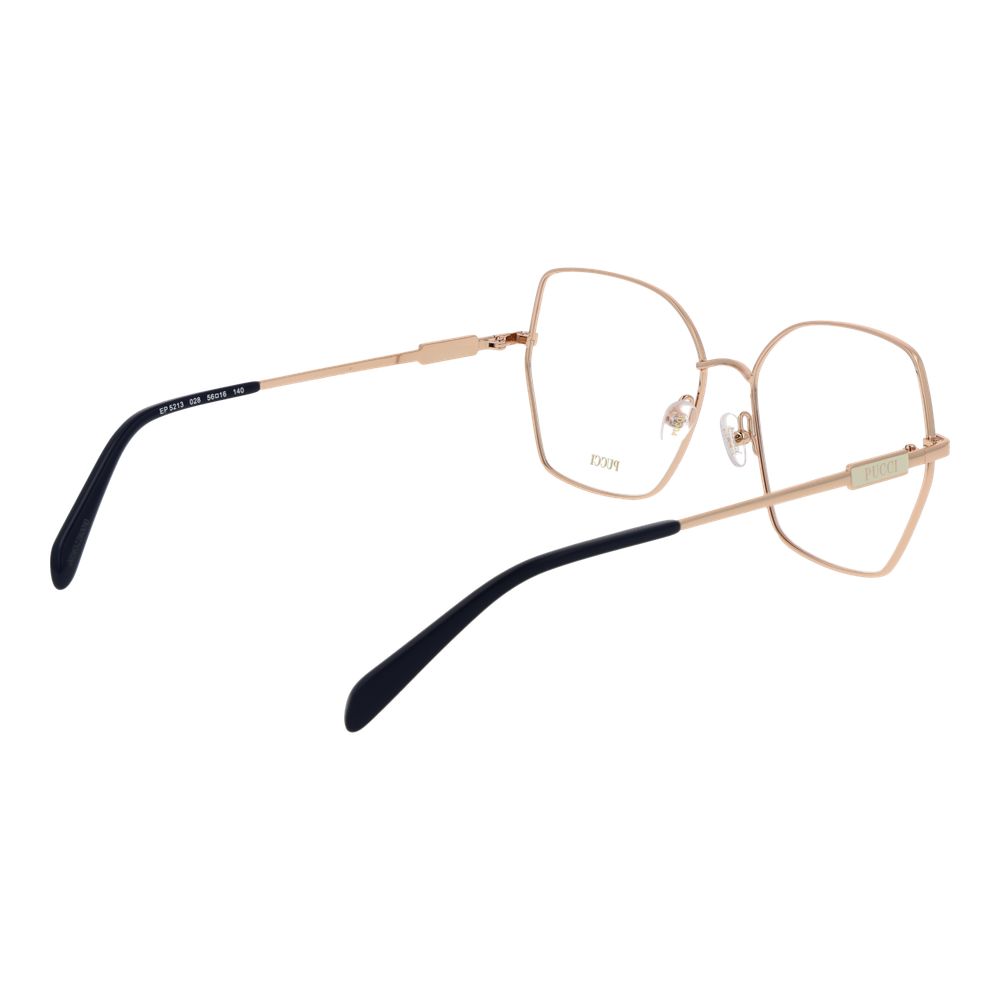 Emilio Pucci Gold Metal Glasses Women's (Frames)